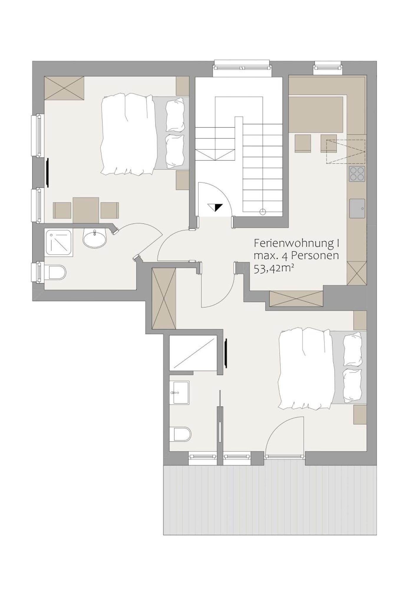 Haus Stecher Nauders Esterno foto